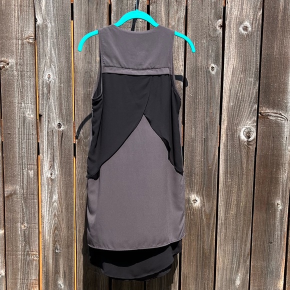 Ro & De V-Neck Contrast Tunic Dress size small - Picture 10 of 17